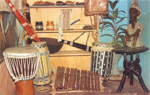 Des produits artizanaux locaux.