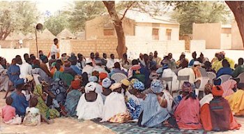 A Village Assembly.